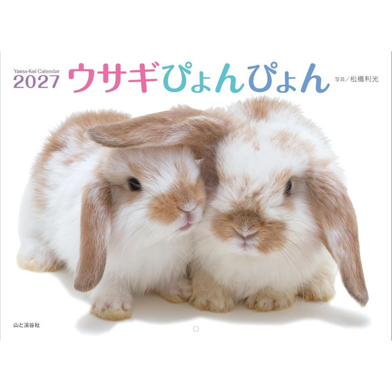 ひつじウサギ出品 うさぎのしっぽ通販は、『2026カレンダー ウサギぴょんぴょん』を全国