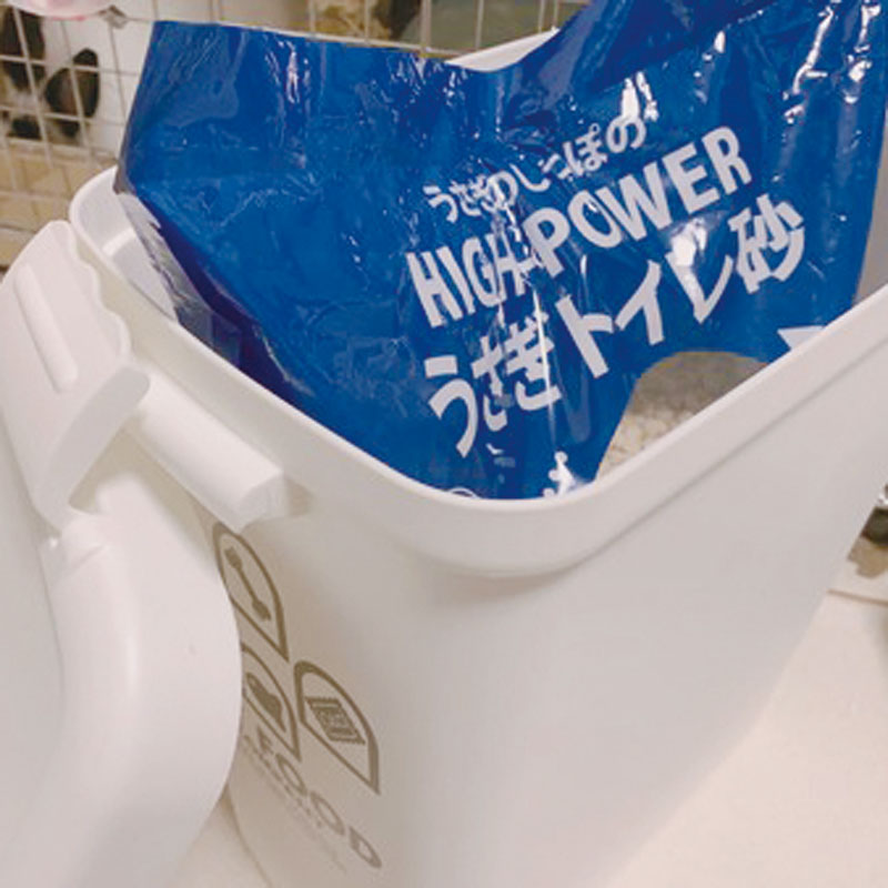 トイレ砂の保管にも！