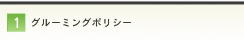 グルーミングポリシー