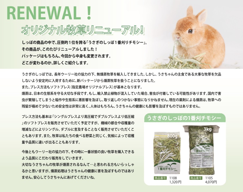 うさぎのしっぽ うさぎのしっぽ